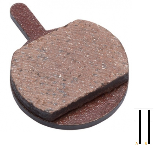 BARADINE Колодки для диск. торм. DS-30 полуметаллические (PROMAX DSK-400 DSK 601J  XNINE), блистер