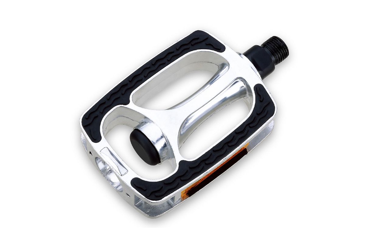 Педали City/Comfort, алюминиевые с резиновыми накладками, 96х70мм