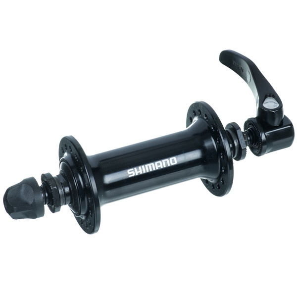 Втулка передняя Shimano  HB-RS300, 32H OLD100MM, 108MM-AXLE QR133MM, BLACK