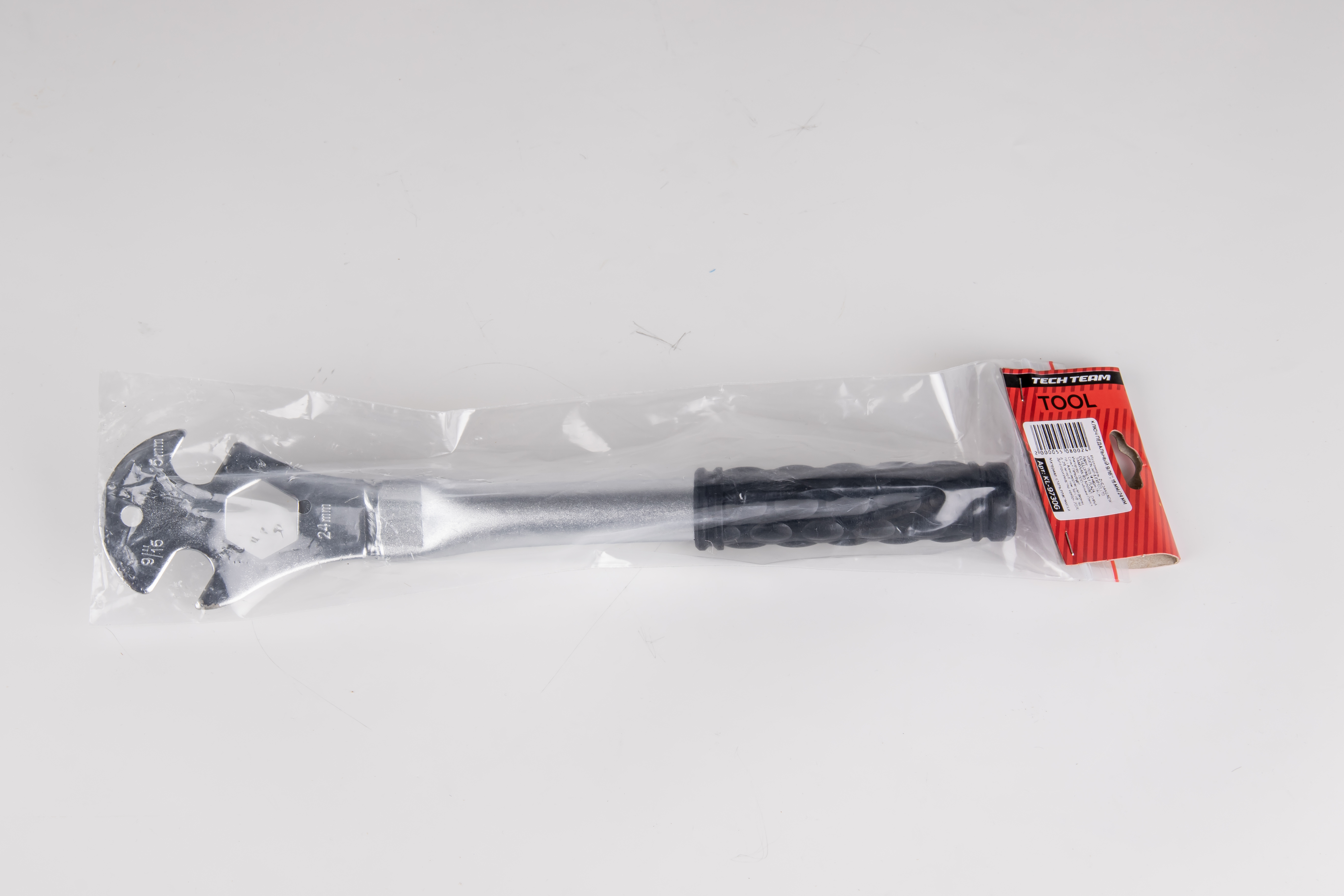 Ключ педальный 9/16, 15mm/24mm  KL-9730G 1/50 KL-9730G