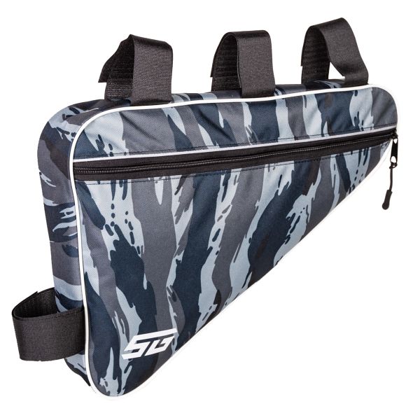 Велосумка под раму STG, модель FB-001, размер 40х27х6 см, камуфляж
