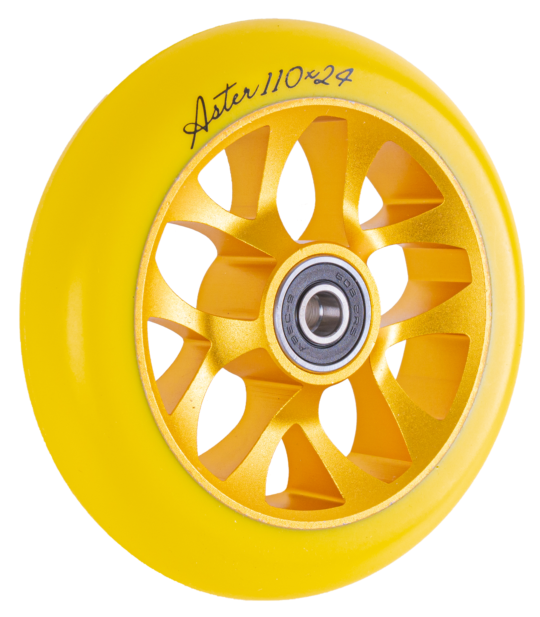 Колесо для самоката X-Treme 11024мм, Aster, yellow