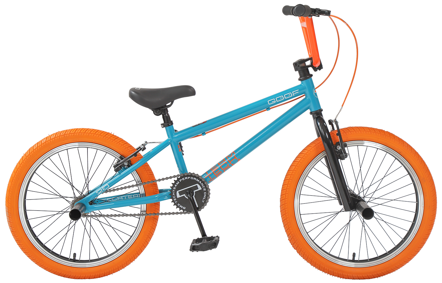 Goof 20 бирюзово-оранжевый МАРКИРОВКА