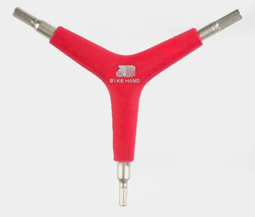 Ключ Y Bikehand YC-356 шестигранник 4/5/6 мм