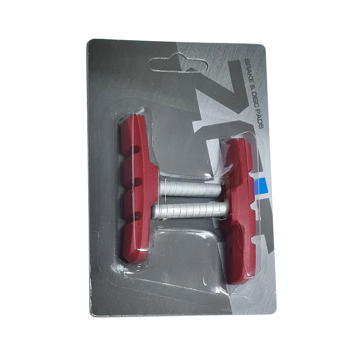 Колодки тормозные Z-101 для кантилеверных торм., 70мм, красные, в торг.уп.