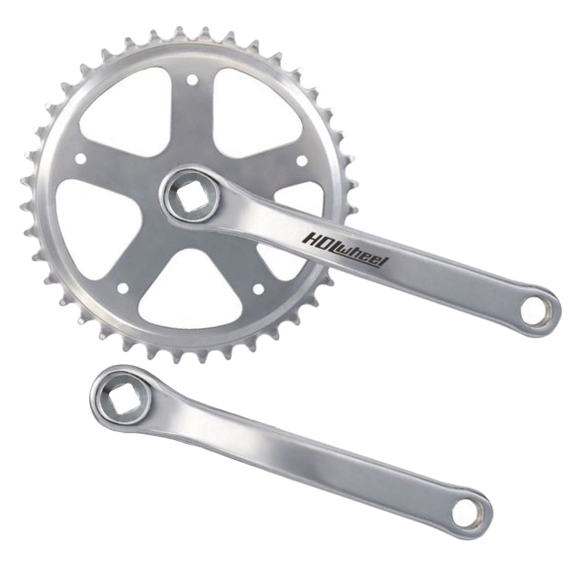 Система HDL-S140 (STELS) шатуны стальные 165мм хром, звезда 1/2x1/8 44T