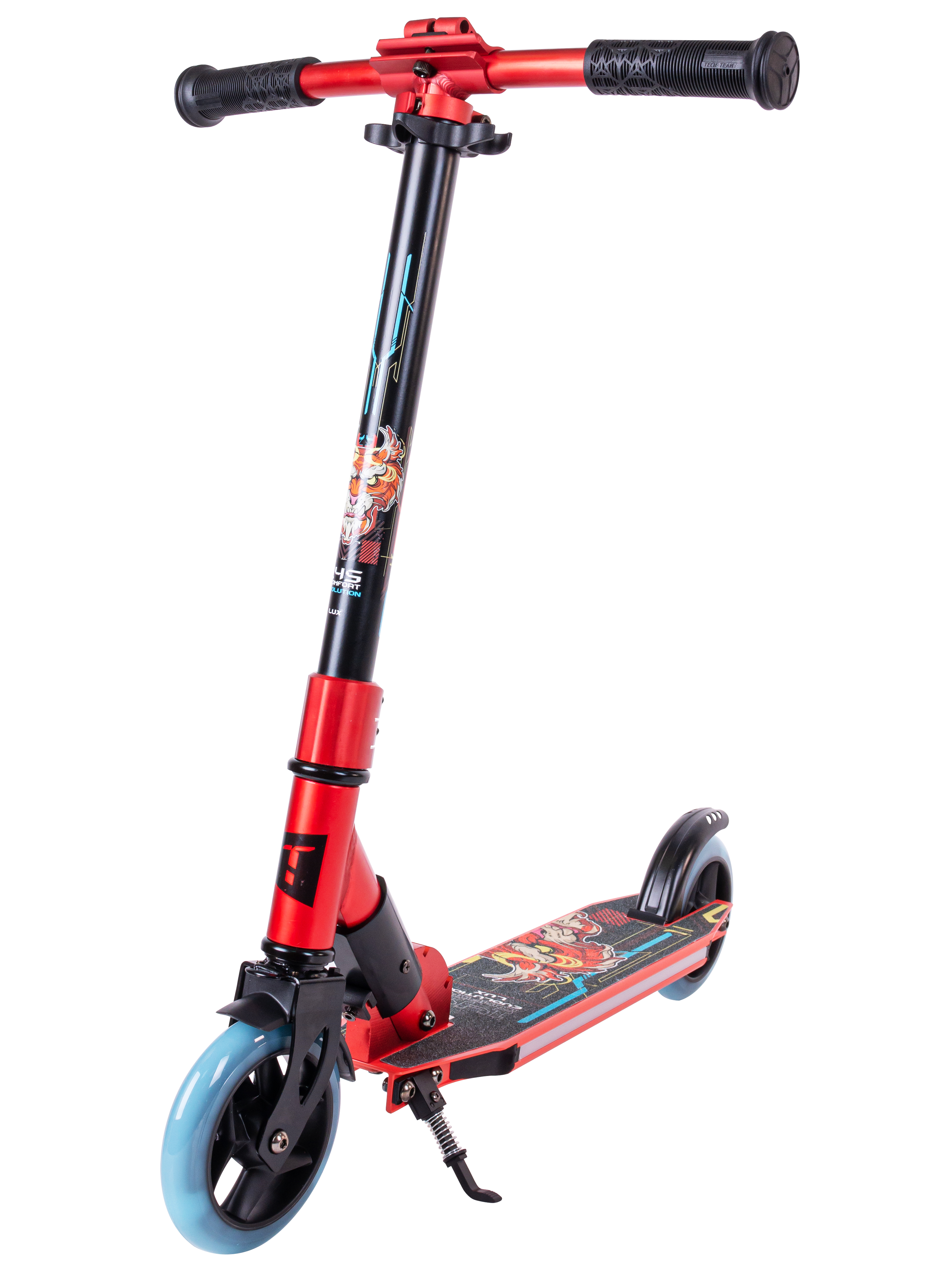 Самокат Comfort 145 evolution  lux red 1/4