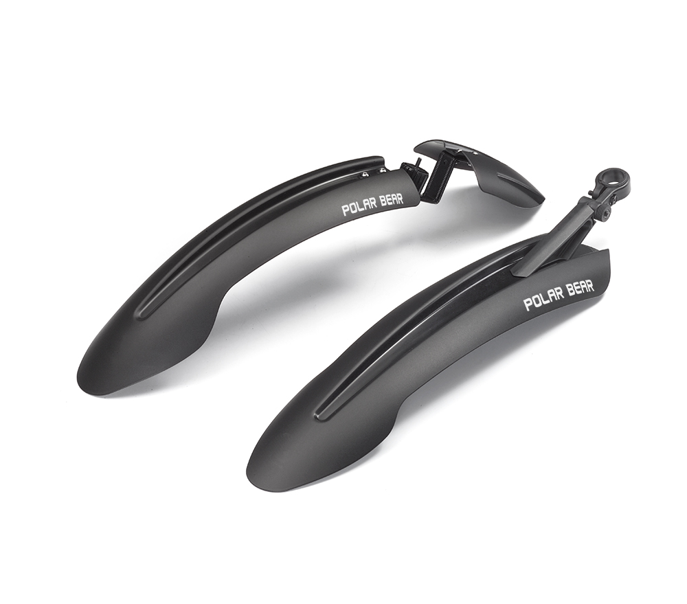 Крылья FI-175F/R, 26, полипропилен, переднее крыло с креплением в шток вилки, заднее крыло на подсед