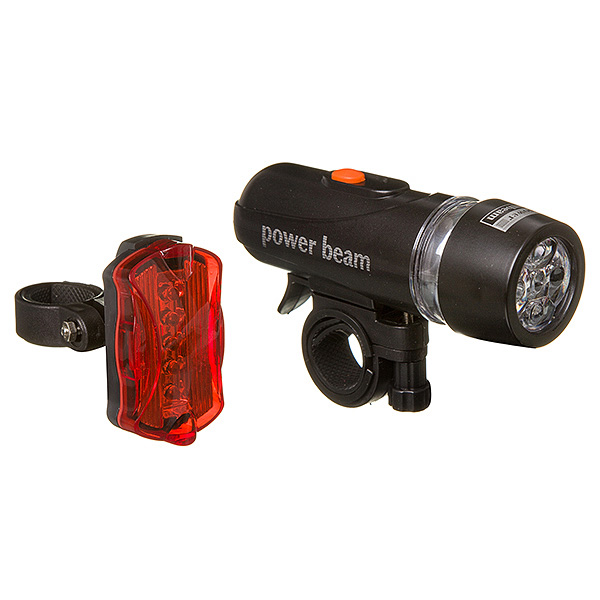 Комплект фонарей STG перед. TL1503 (5 бел. Диодов, 4ААА в компл. Не вход) зад.  TL5388 ( 5 красн. Д