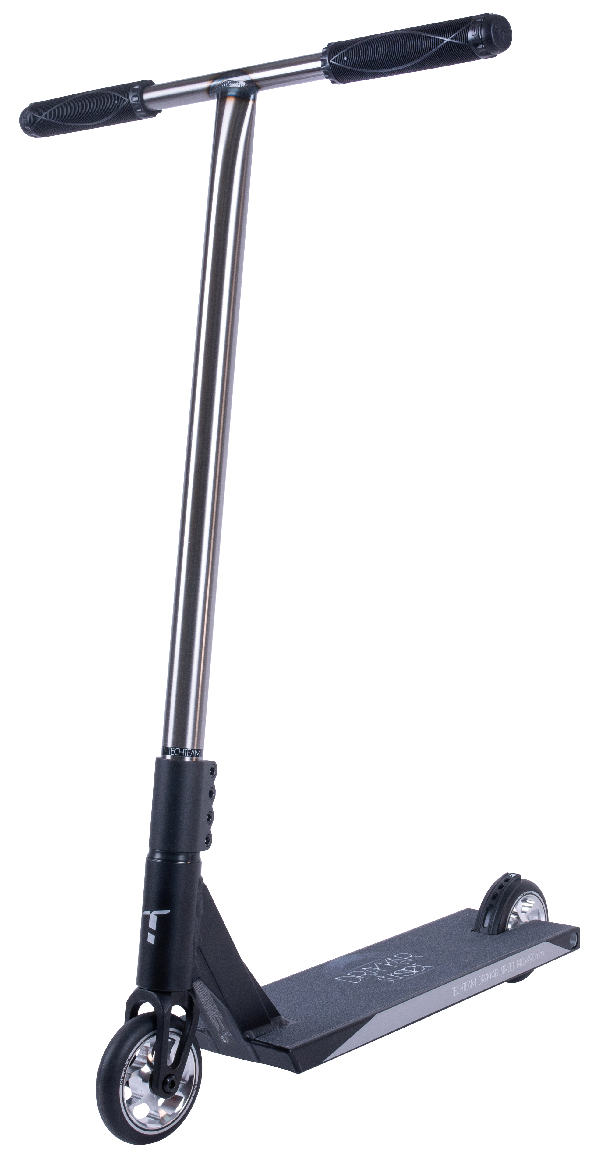 Самокат трюковой Drakkar Street, grey-black, 1/4