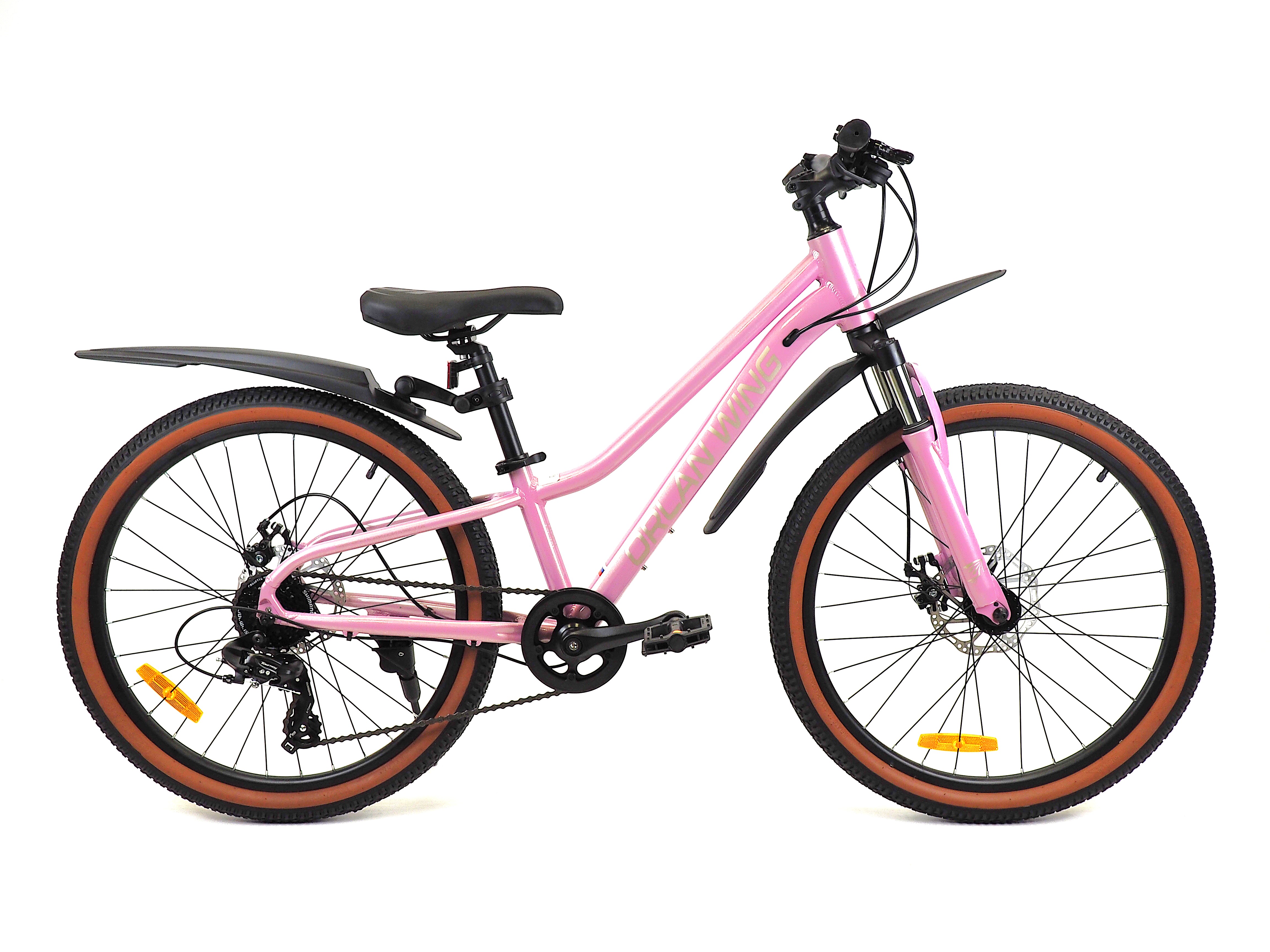 Велосипед ORLAN WING 24" VENUS 2.0 розовый, алюминий, размер 12