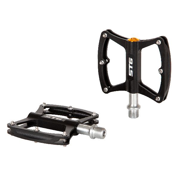 Педали STG BC-PD216 алюм, на пром подшип.Черные