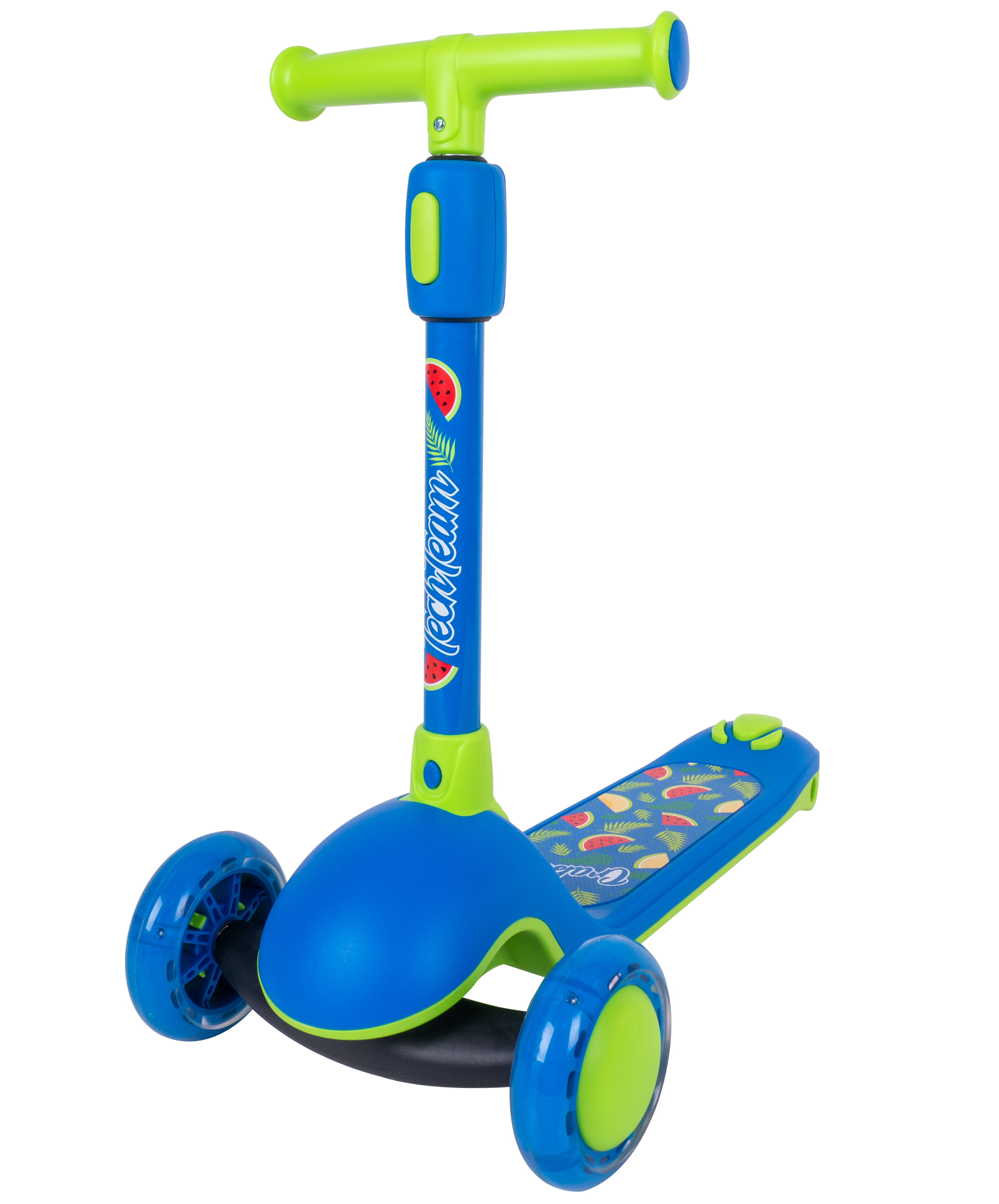 Самокат Crabby blue 1/4