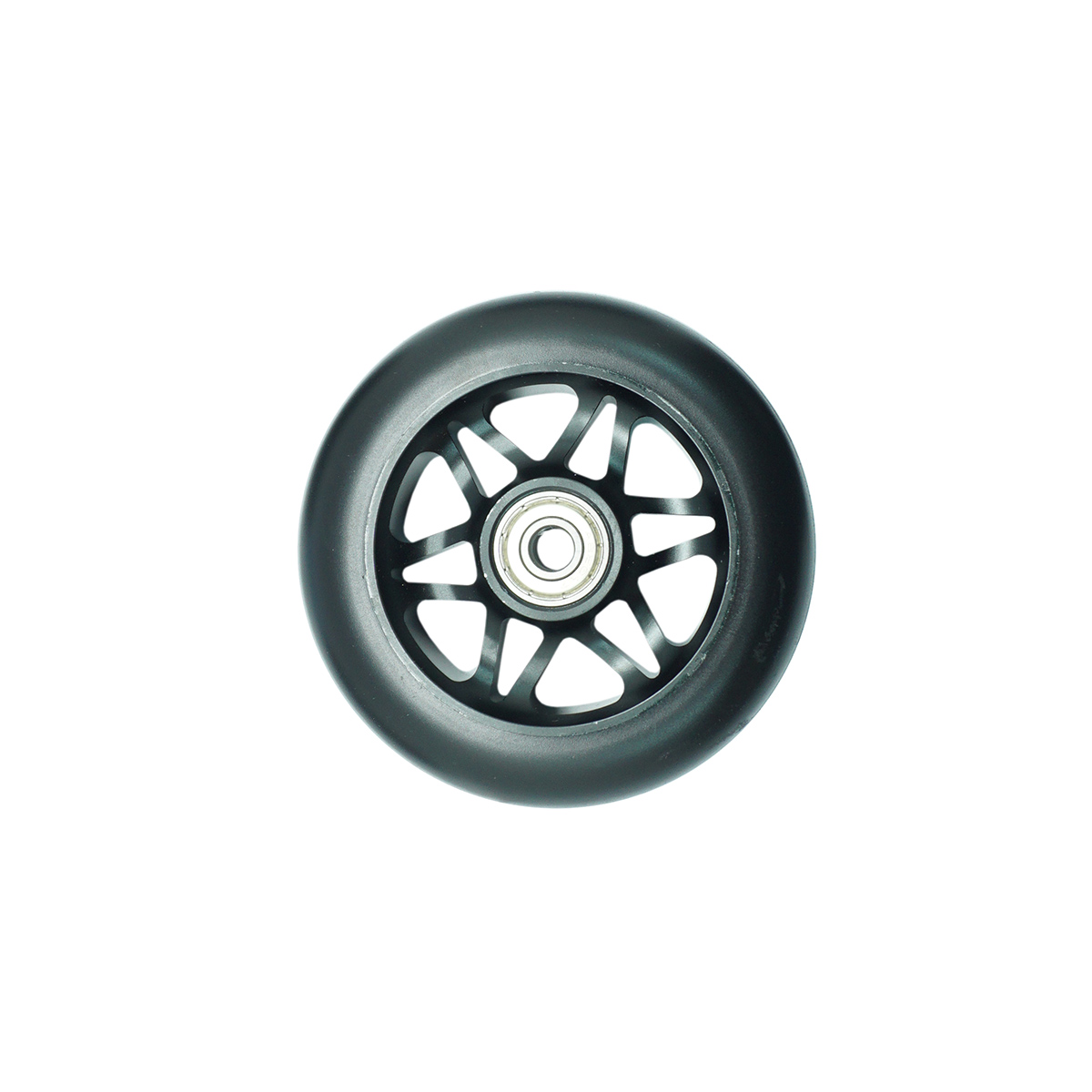 Колесо для трюкового самоката 100мм чрное, AL6061/ПУ