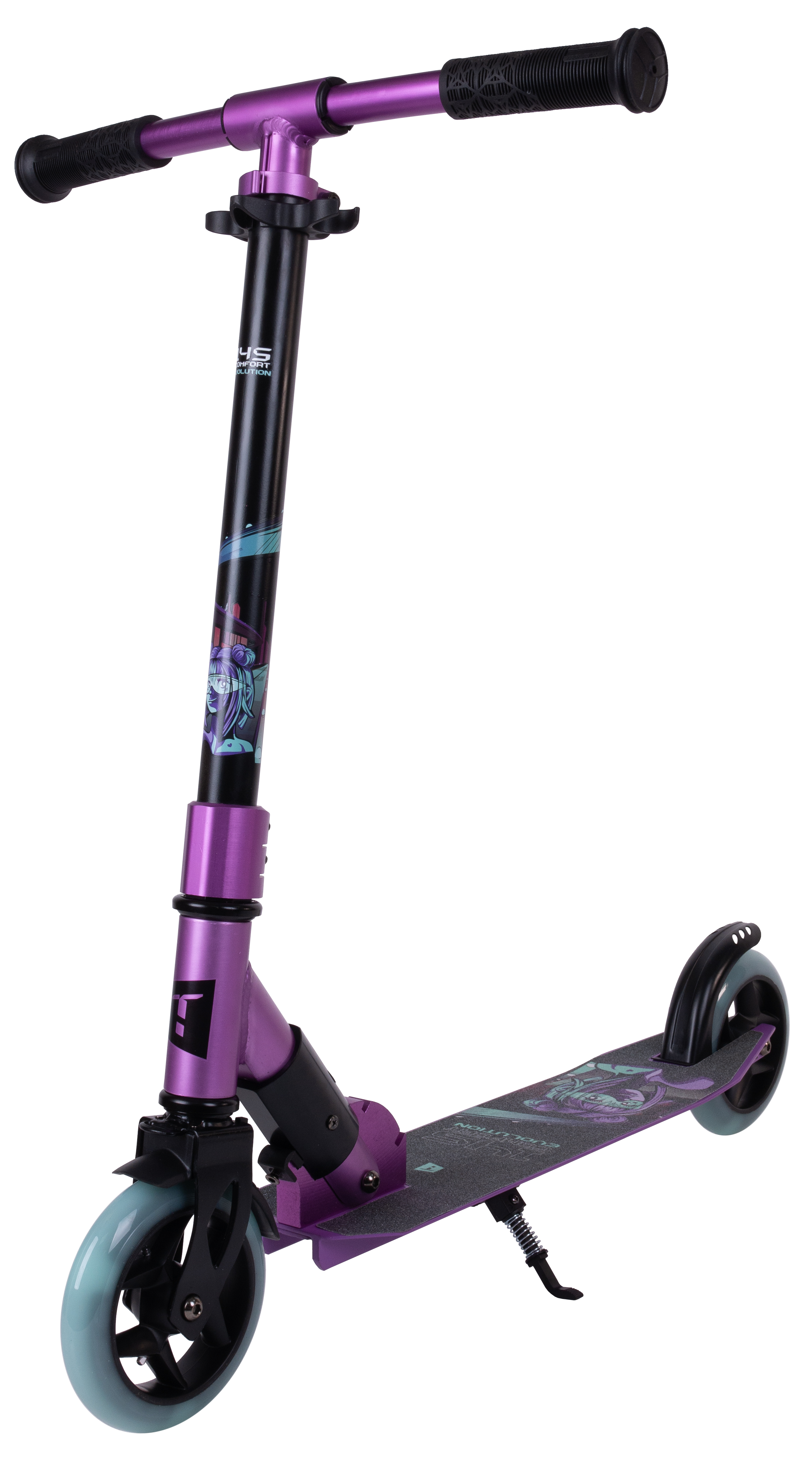 Самокат Comfort 145 evolution purple 1/4