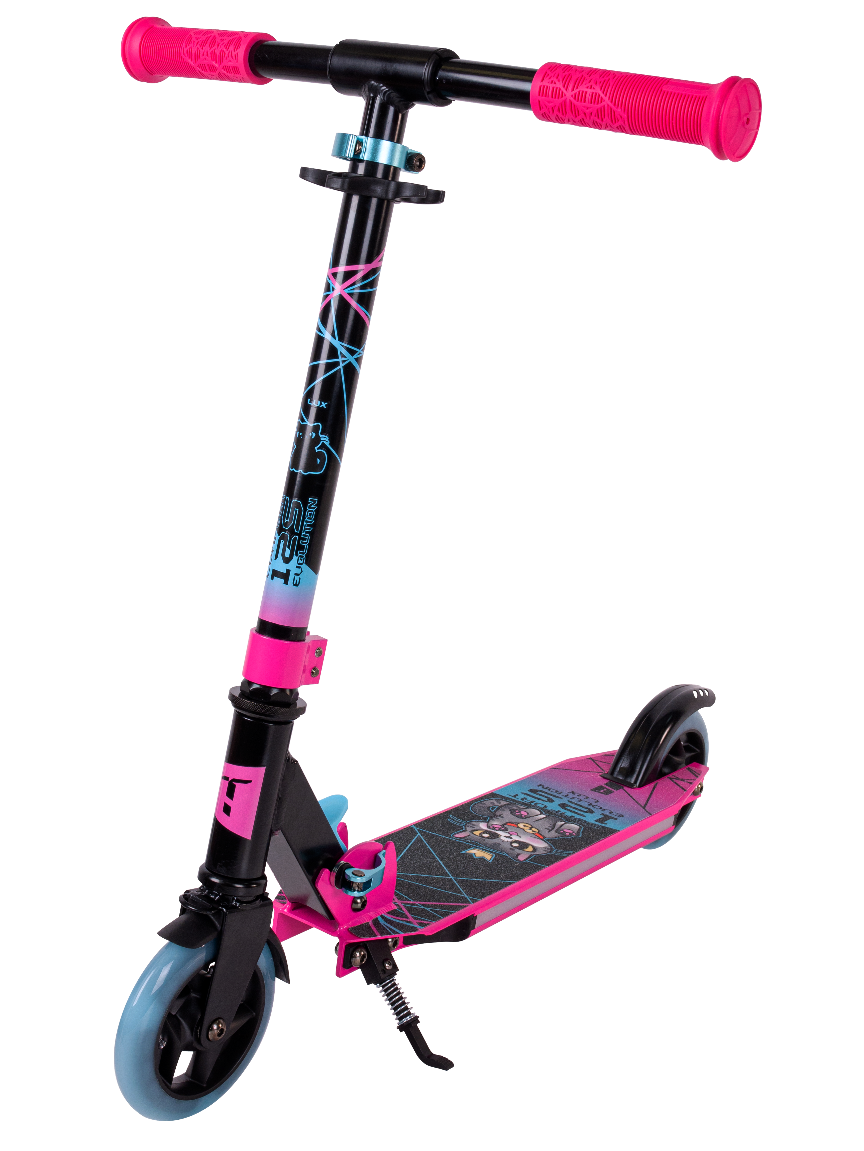 Самокат Comfort 125 evolution  lux pink 1/4