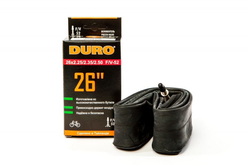 Камера 26 Duro 26" 2.25"/2.35"/2.50" Presta F/V