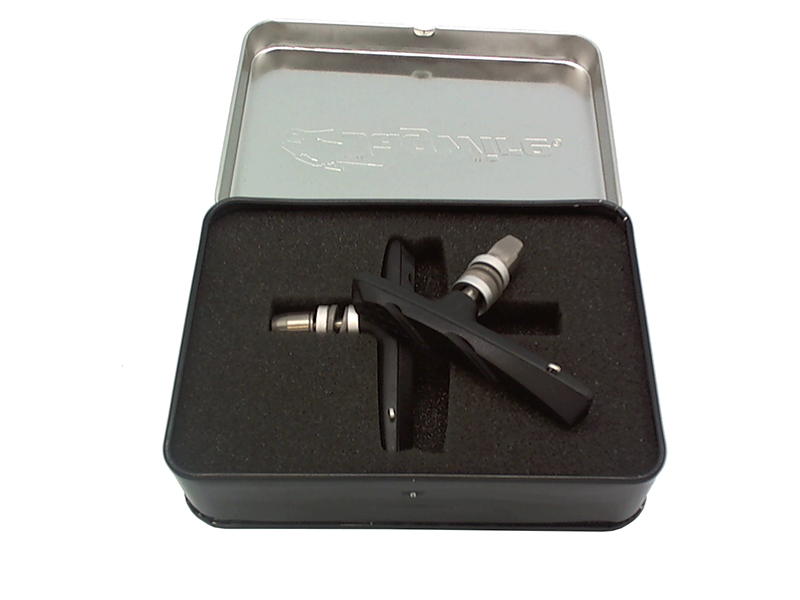 JAGWIRE Колодки тормозные Switchback Pro Ti, Ultra-light (47.5 грамм), 70мм. В подарочной железной к