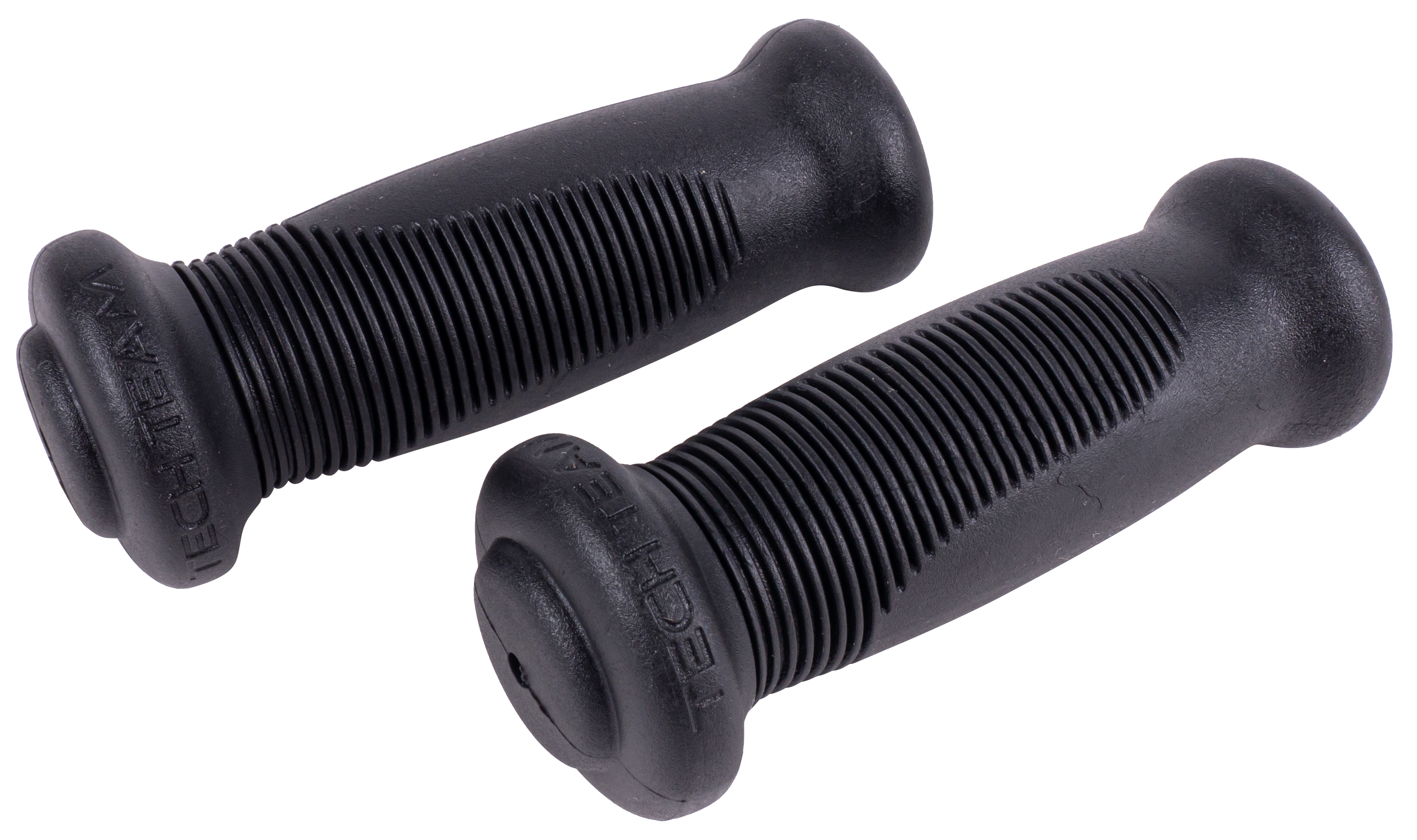 Н-р грипсы 2шт с барендами BL 100/К22, Black 1/50 на детский городской самокат 294392