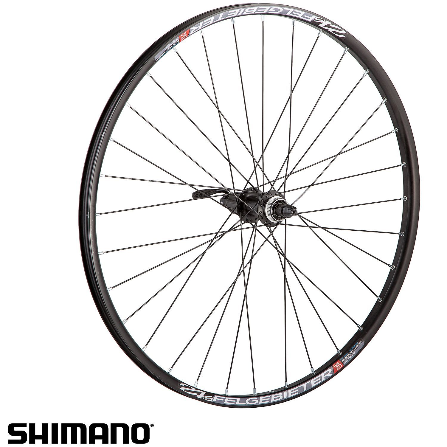 Колесо 27,5" заднее(без резины), двустенный алюм.обод 32 отв., пром.подшибн., алюм., втулка STG B10