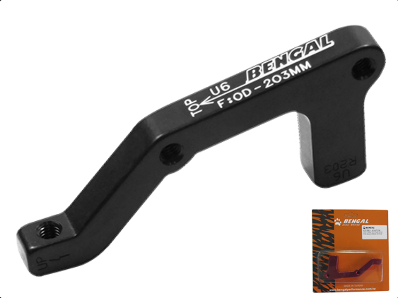 BENGAL Адаптер ADU6 дискового тормоза IS 203мм задний чрный