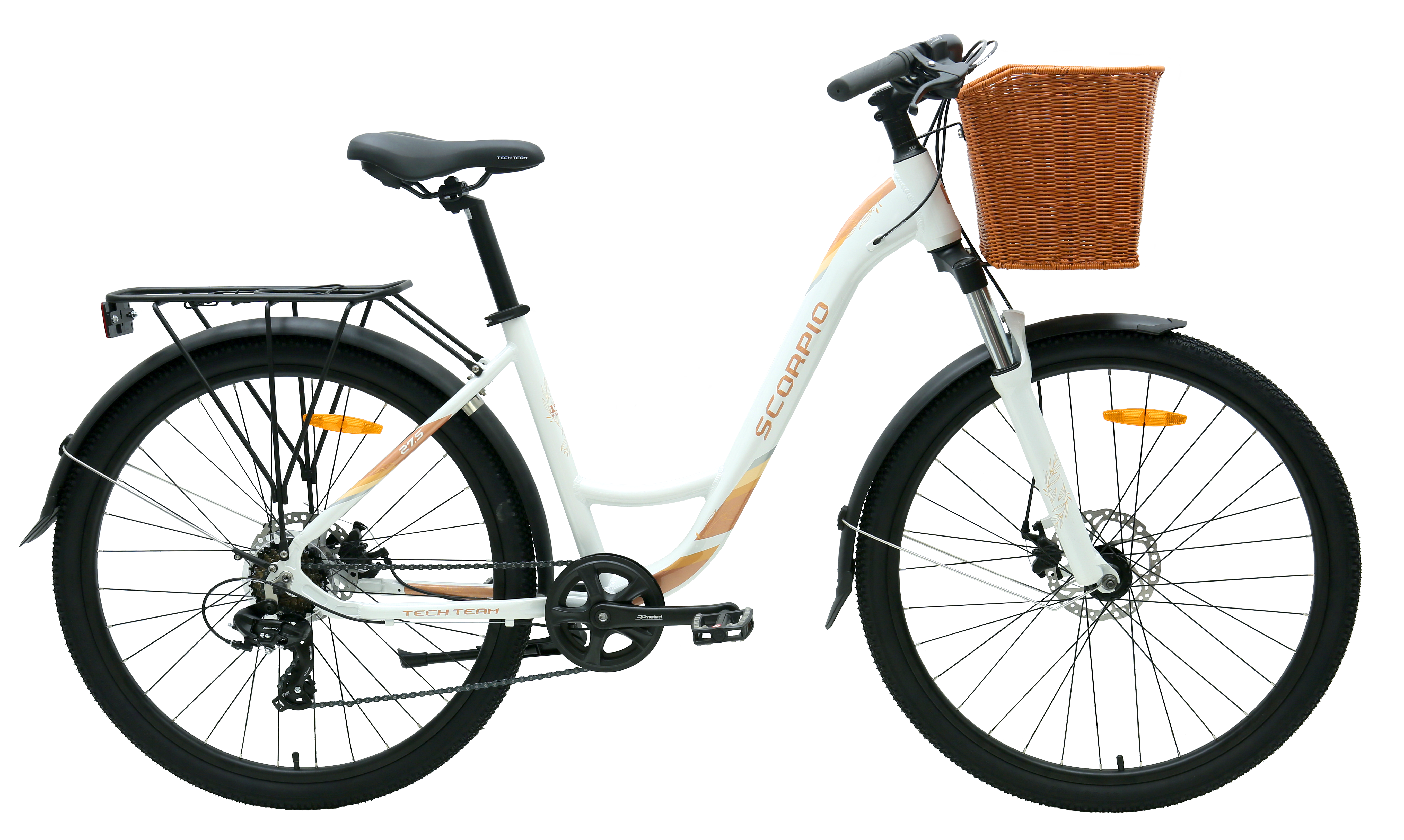 Scorpio 27,5х17 кремовый (Корзина темно-коричневая) Маркировка