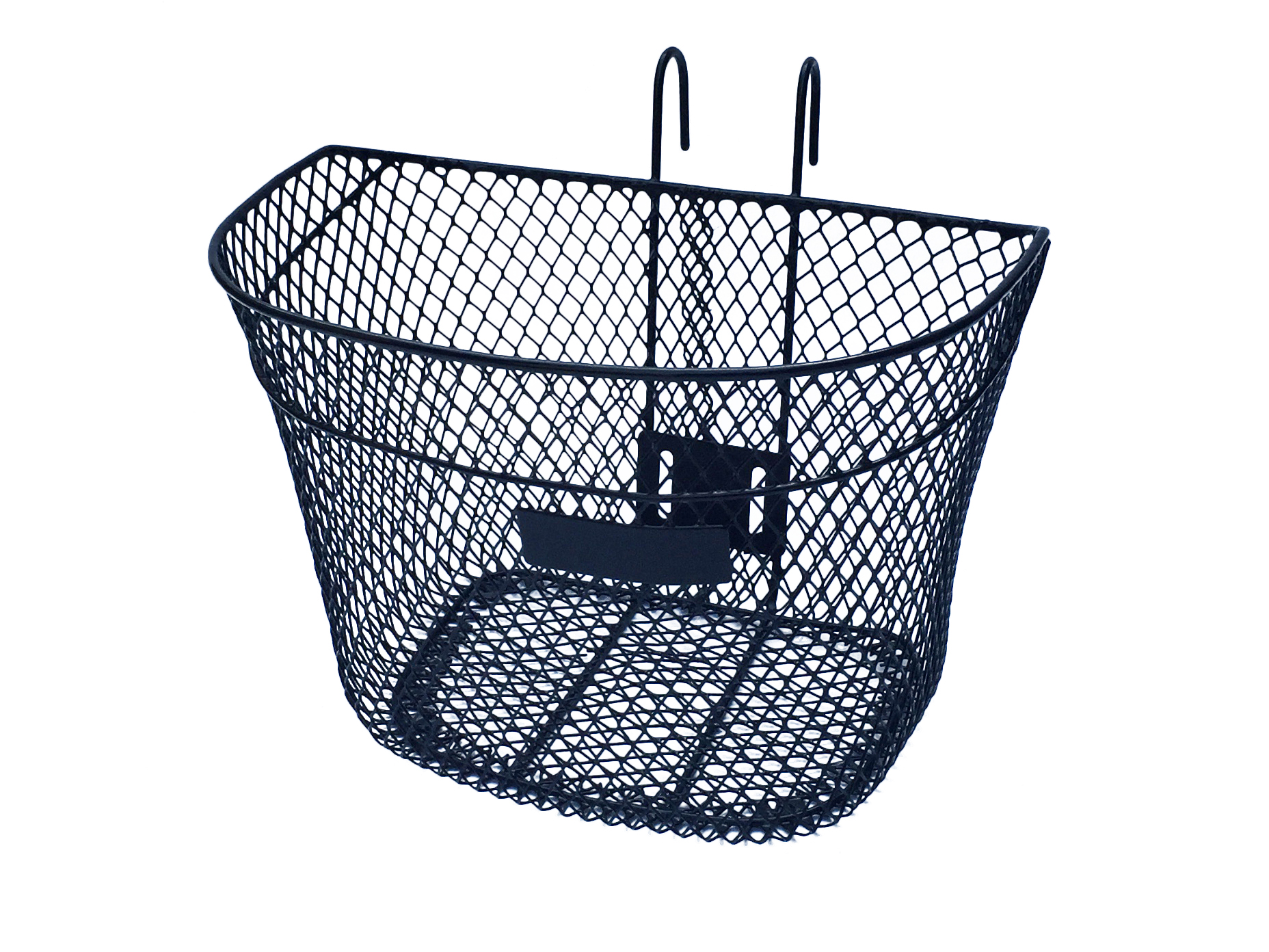 Корзина передняя с крючками 29х26х22 чрная