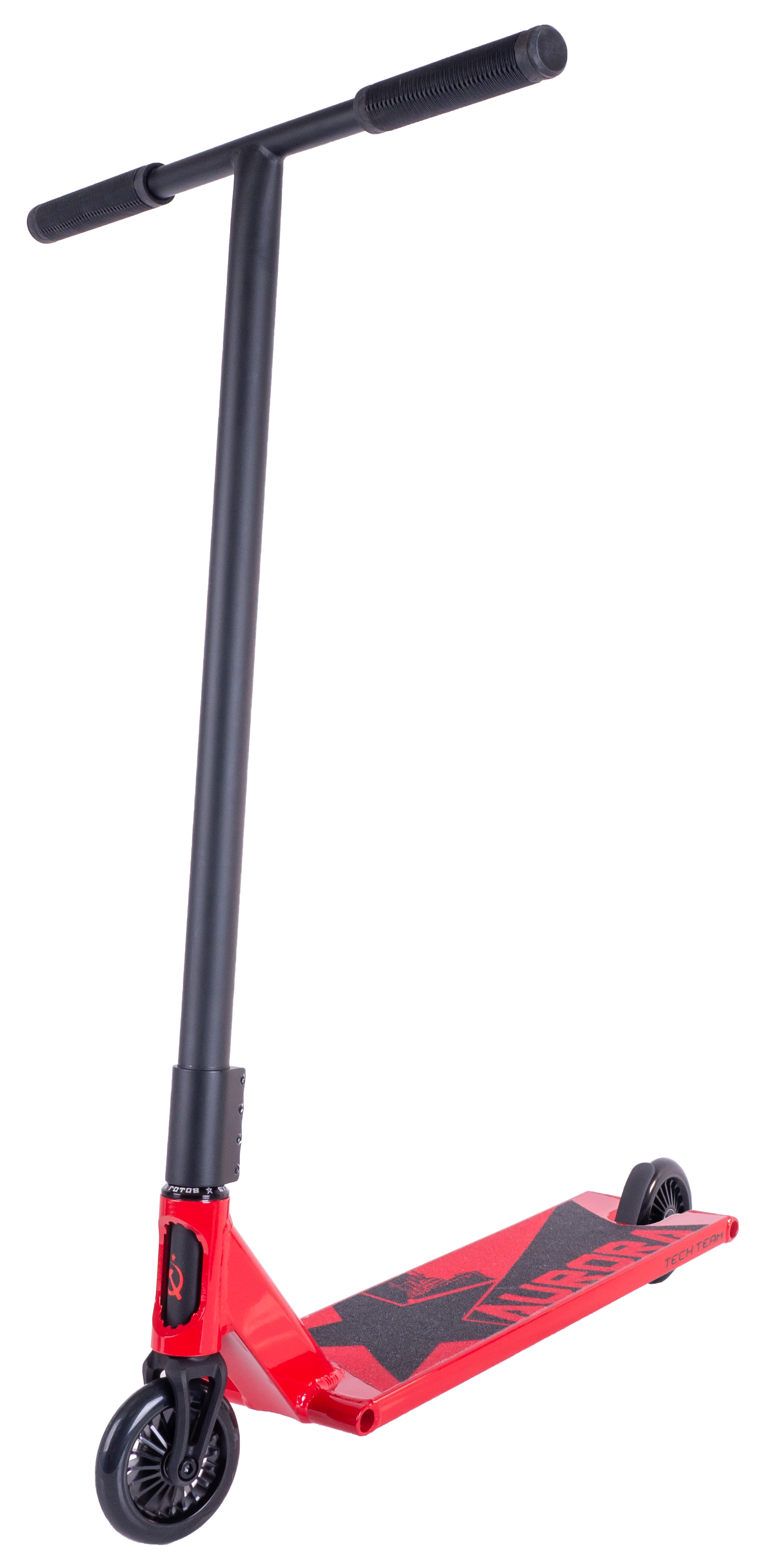 Самокат трюковой Aurora red 1/4