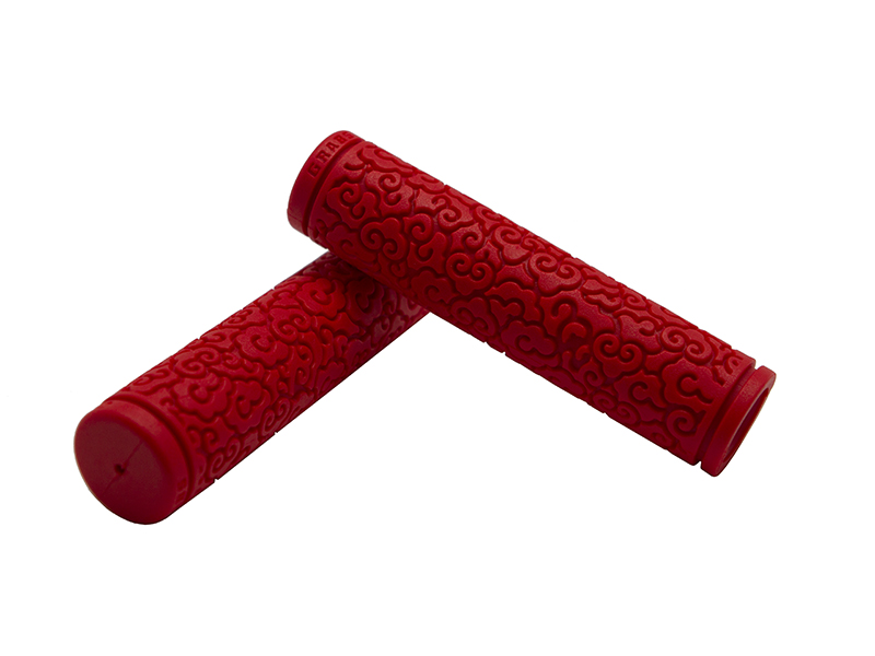 VELO Грипсы VLG-992-1, закрытый конец, 130мм, красные