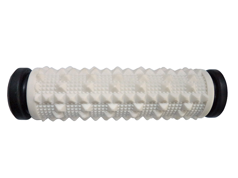 PROPALM Грипсы Pro-A160, 128мм, с заглушками, белый-чрный, с упаковкой