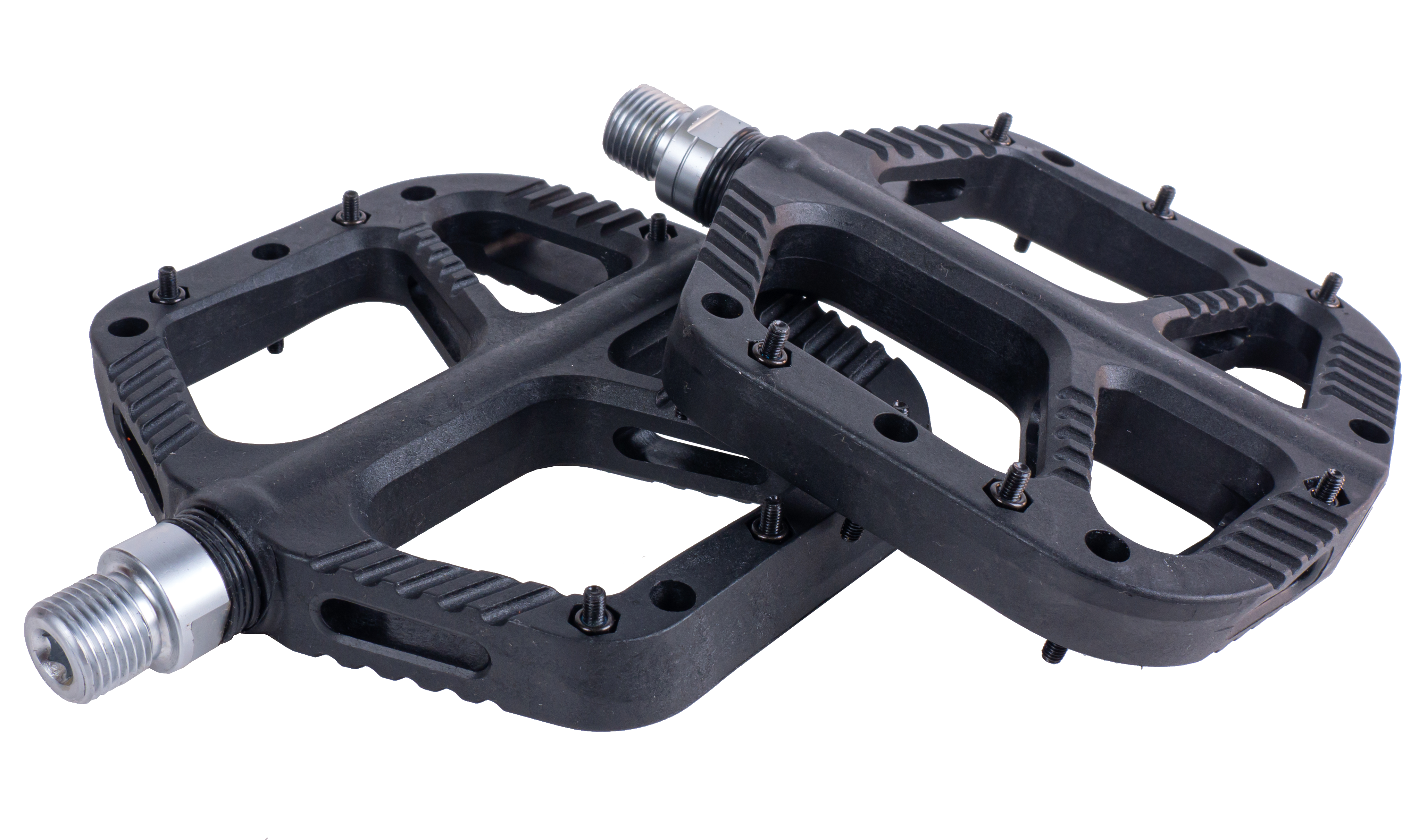 Педали нейлон со сьемными шипами, подш. скольж., 9/16,350 гр N-9 black 1/20 N-9 black