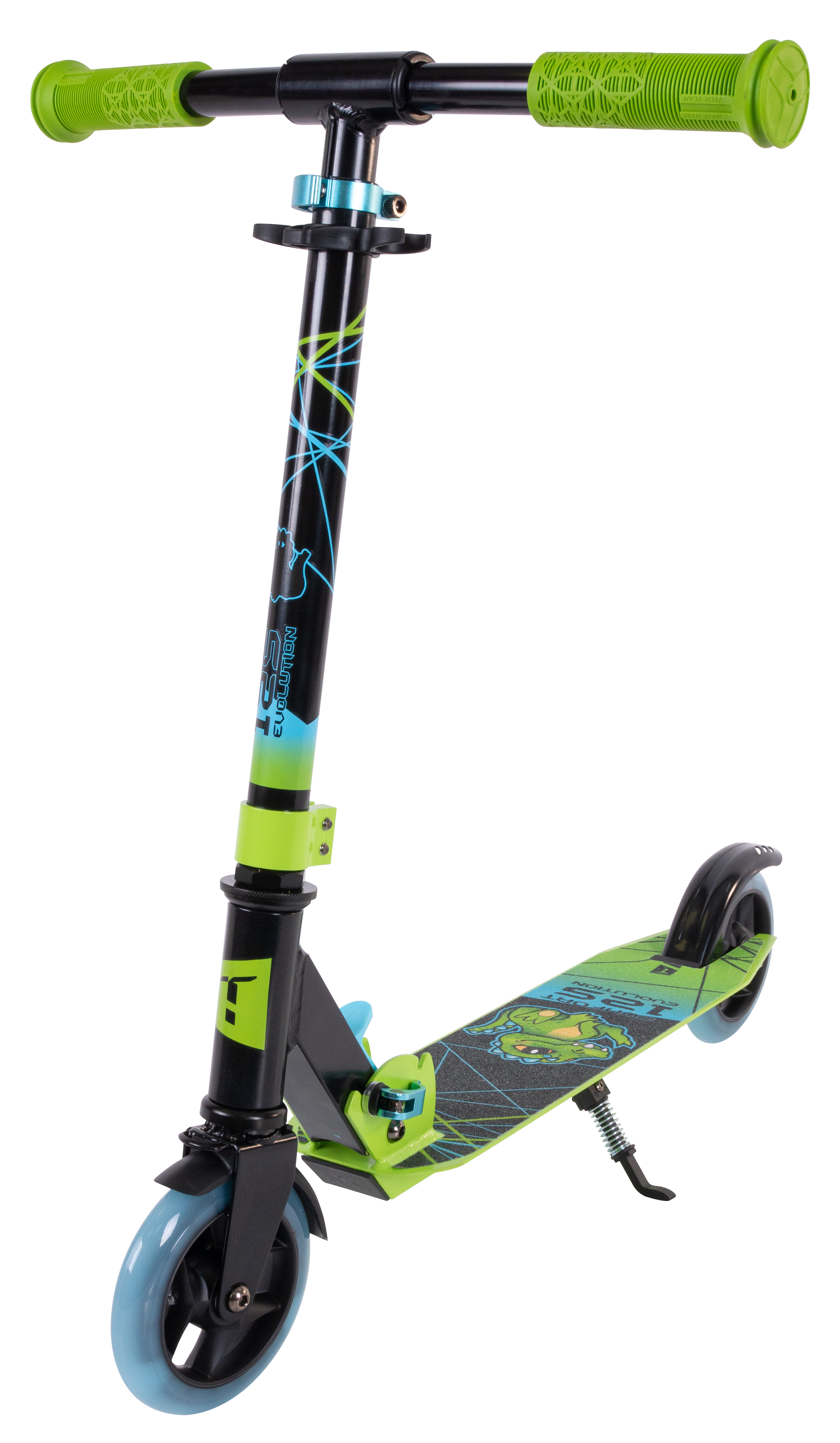 Самокат Comfort 125 evolution green 1/4