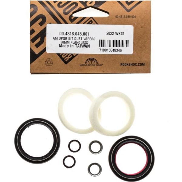 Сальники RockShox для вилок Judy Silver/Judy Gold, низкое трение, 30 мм, маслосъемные кольца