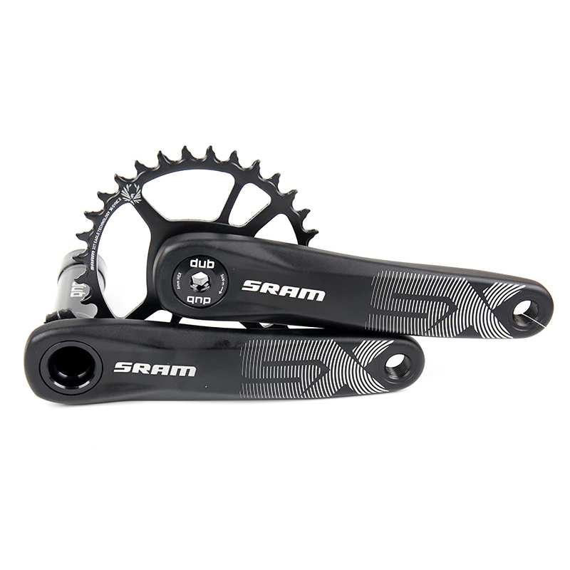 Шатуны SRAM SX EAGLE, 11/12ск., звезда 30T, 170мм, AL EAGLE, DUB, чрные, без каретки