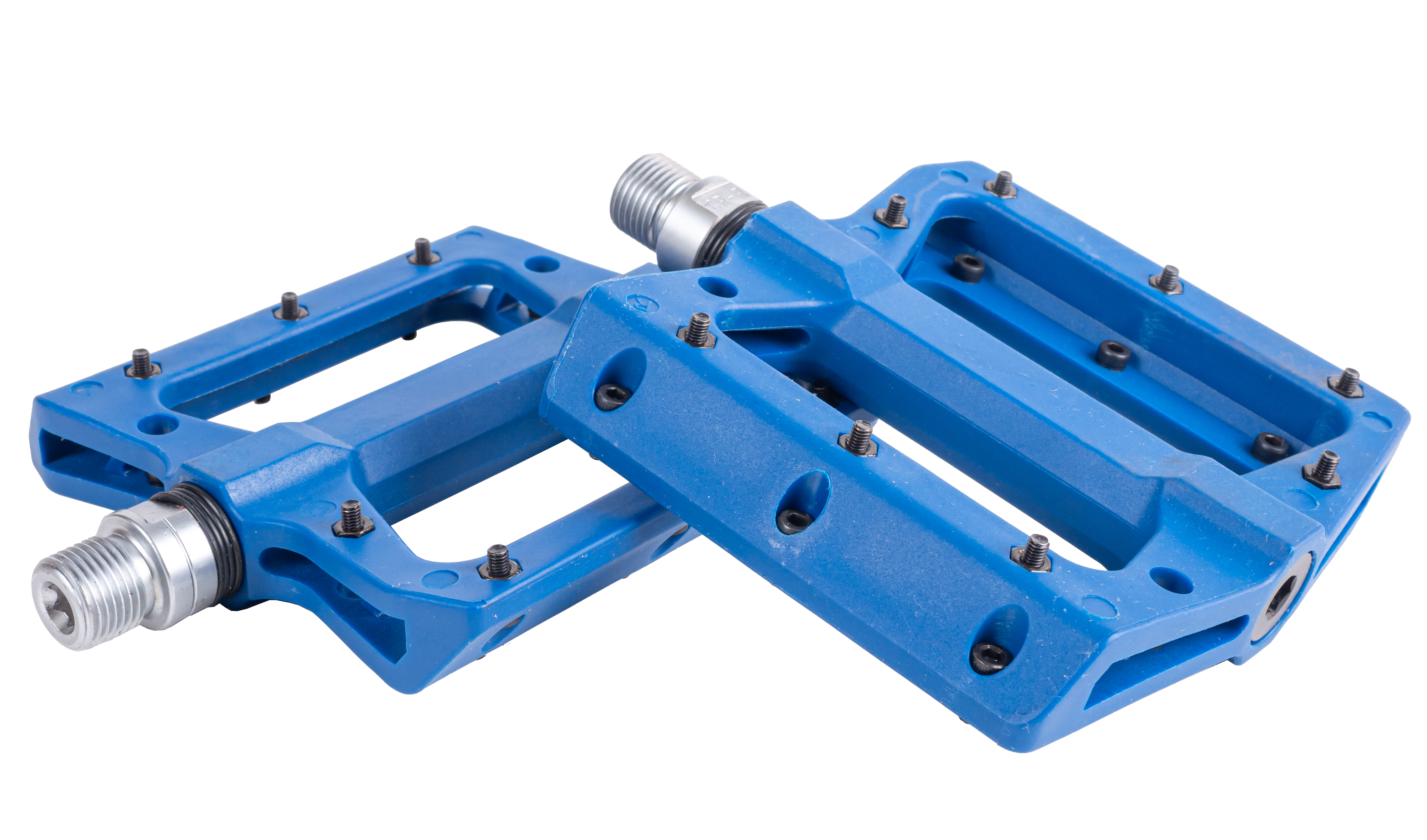 Педали нейлон со сьемными шипами, подш. пром, 9/16",357гр N-9 purple 1/20 N-9 purple