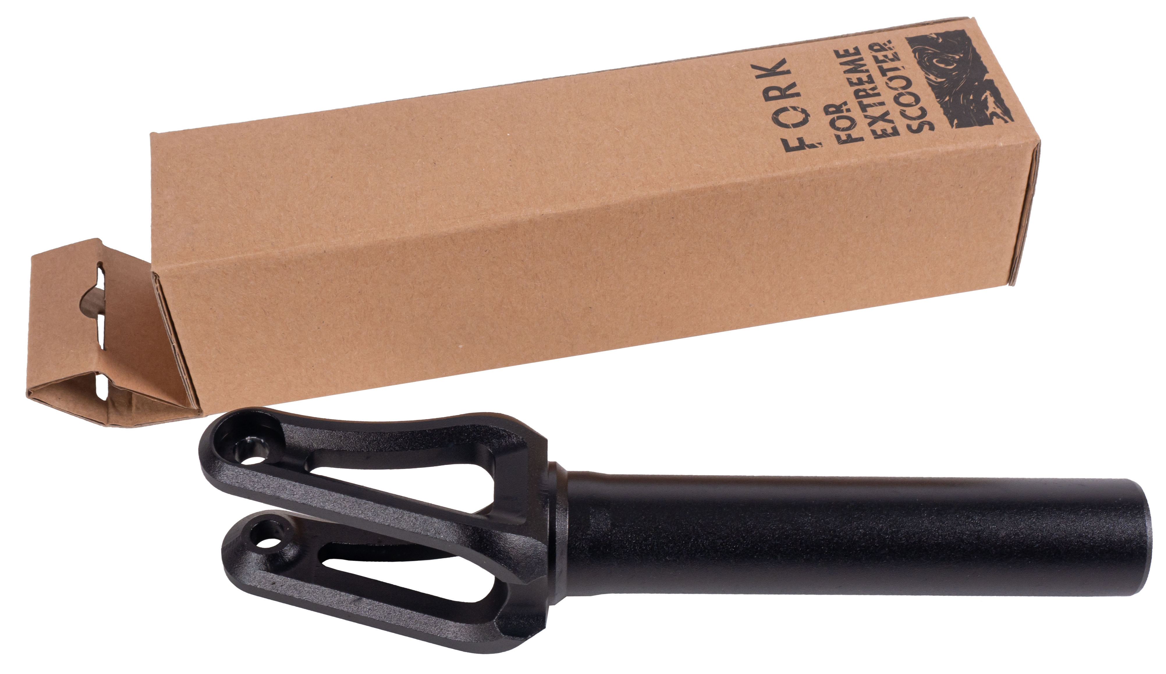 Вилка для X- Treme самоката Provokator, SCS, al7075, black (без оси и компр. болтов)