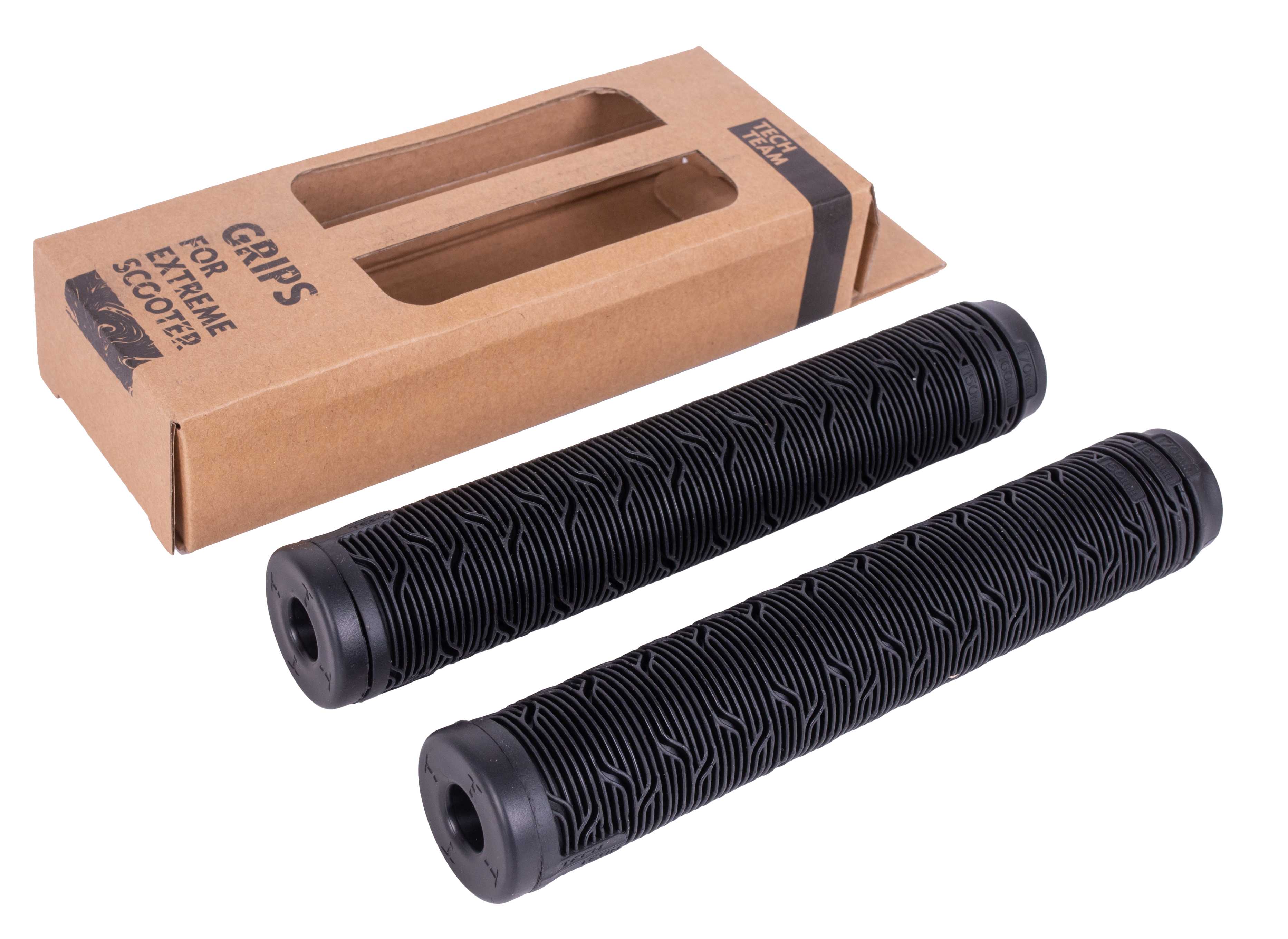 Грипсы 2шт с барендами Maze-170 black