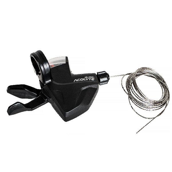 Шифтер Microshift SL-M6280-R, правый, 8ск., трос 1800 мм, черный