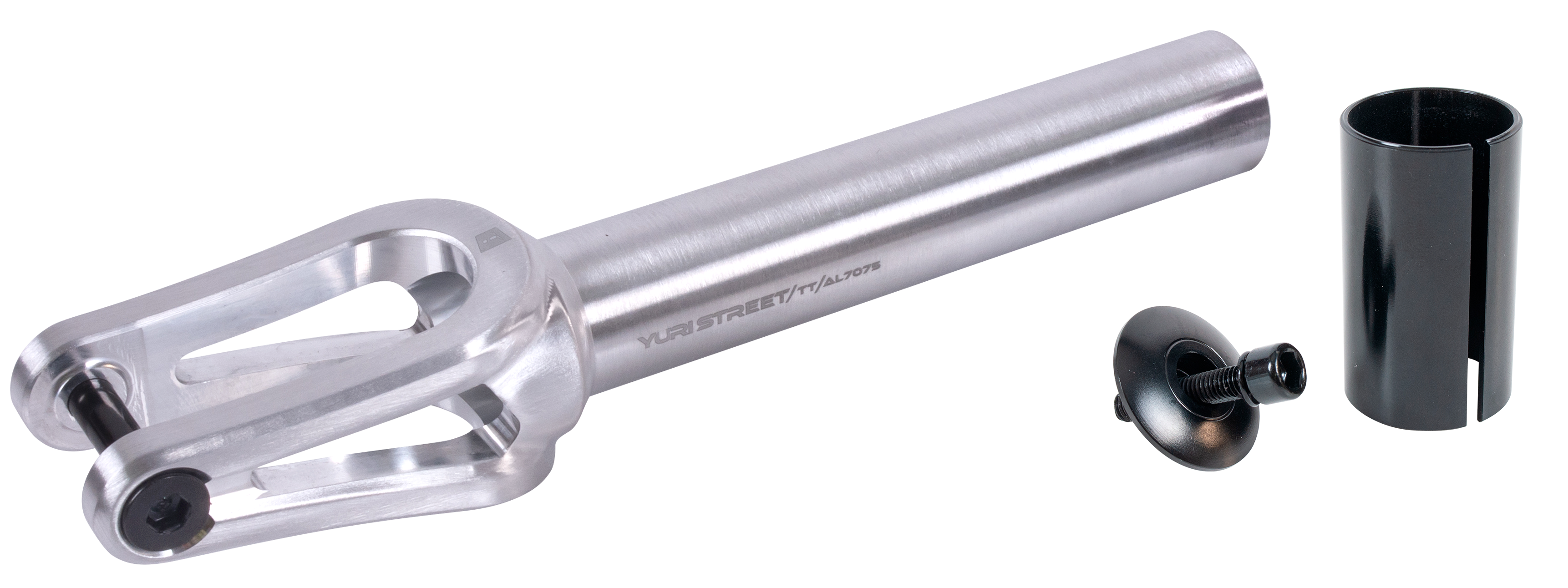 Вилка для X-Treme самоката, Yuri Street, AL 7075 (SCS/HIC 24x120мм колеса) Grey