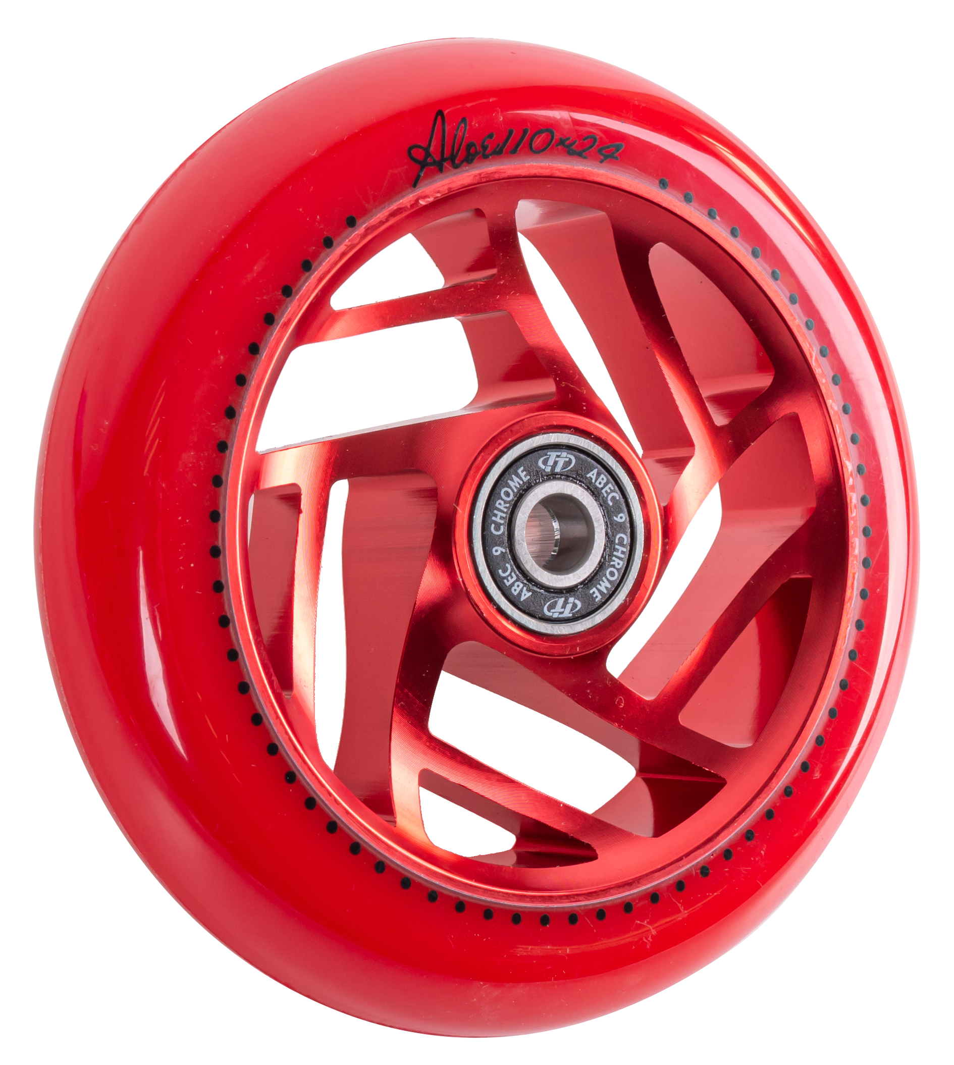 Колесо для самоката X-Treme 11024мм, Aloe, red