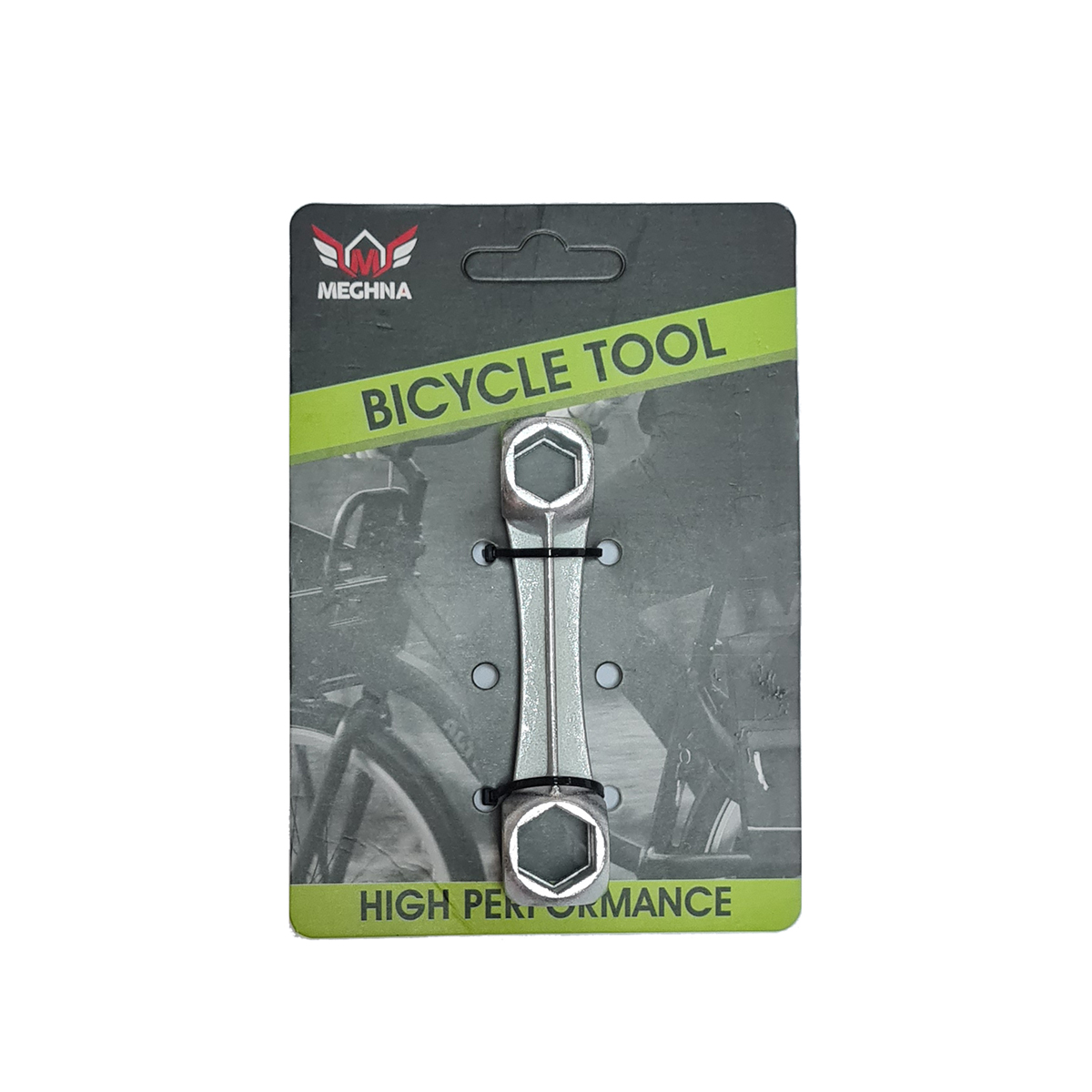 Ключ косточка, 10 размеров 6-15мм, цинковый сплав в торг.уп.