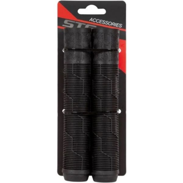 Грипсы STG SZ-070A, 165 мм, черный