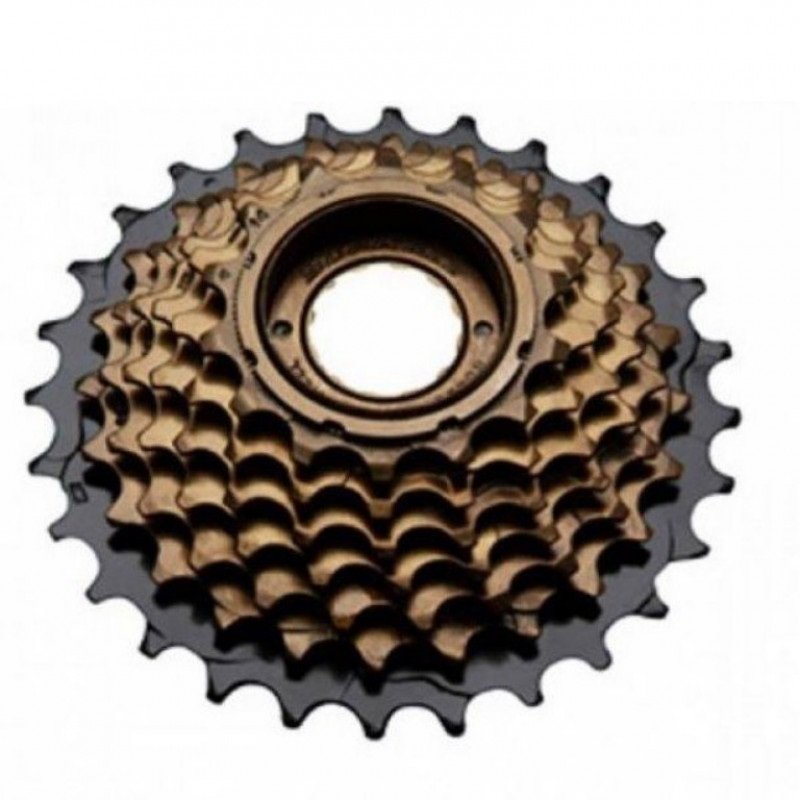 Трещотка:комплект задних звёздочек 8 скор.черн. Shimeng (в упк.)