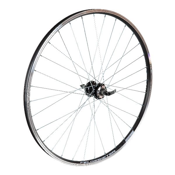 Колесо 28 зад двустен .обод 32 отв., втулка SF B07R алюм под диск 6 болтов, эксцентрик, пром.