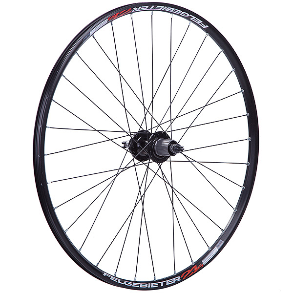 Колесо 27,5 зад,двой. пист .обод под disc 32 отв, втулка SF B27R аллюм, экс-к, пром подшип подшип.