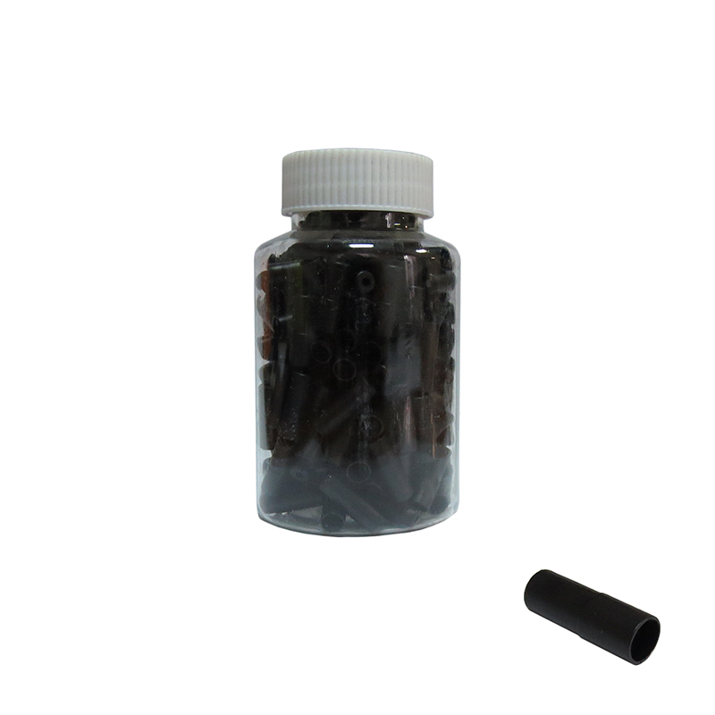 Заглушка рубашки троса пластик, 5мм, чрная, 1 шт.