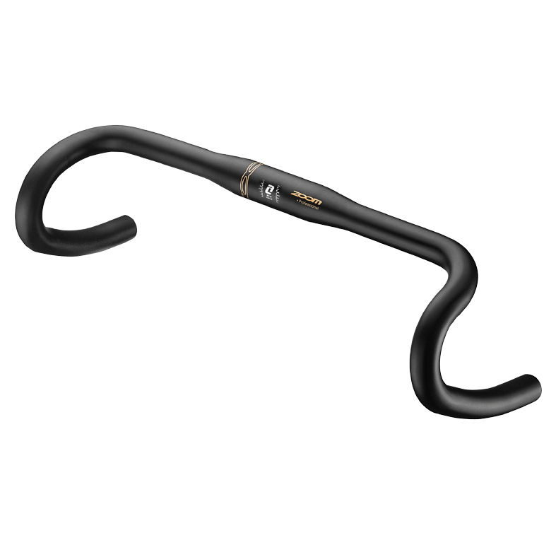 Руль шоссейный ZOOM DR-AL-210B FOV D31,8 х W440, reach 72мм, drop 120мм, матовый чрный