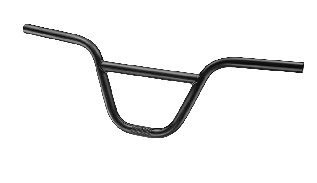 ZOOM Руль BMX, MX-317 с перемычкой, сталь, D22,2xW620xH160, изгиб 3 вверх 6 назад, чрный