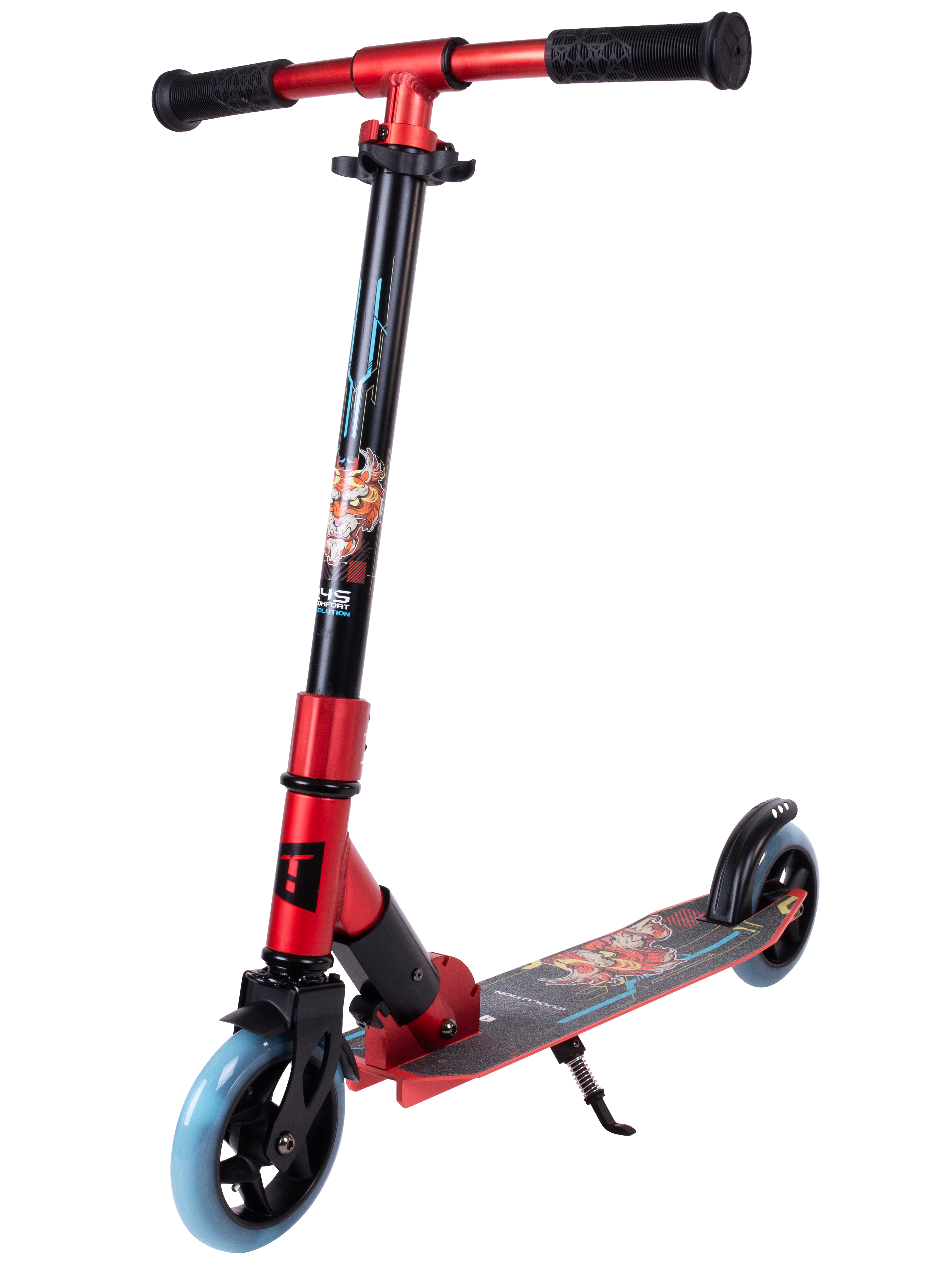 Самокат Comfort 145 evolution red 1/4