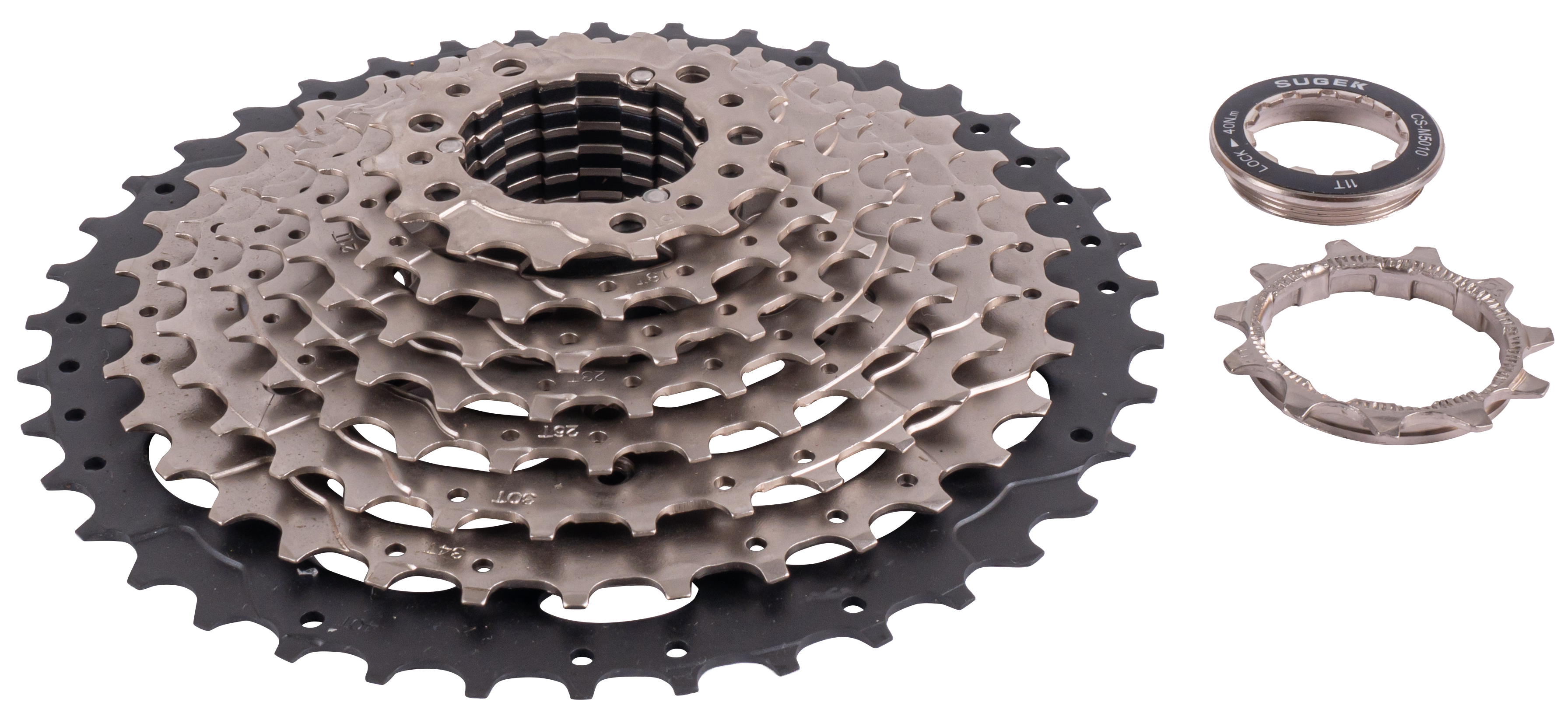 Кассета Sugek CS-M5010, 11-40T, 10 скоростей, сталь CS-M5010